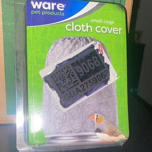 Small Cage Cloth Cover - Gray